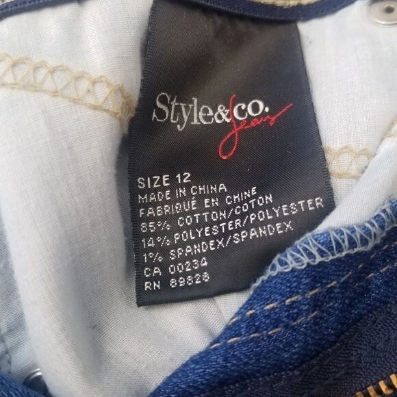 Style & Co Jean Skirt. Size 12. - Picture 11 of 12